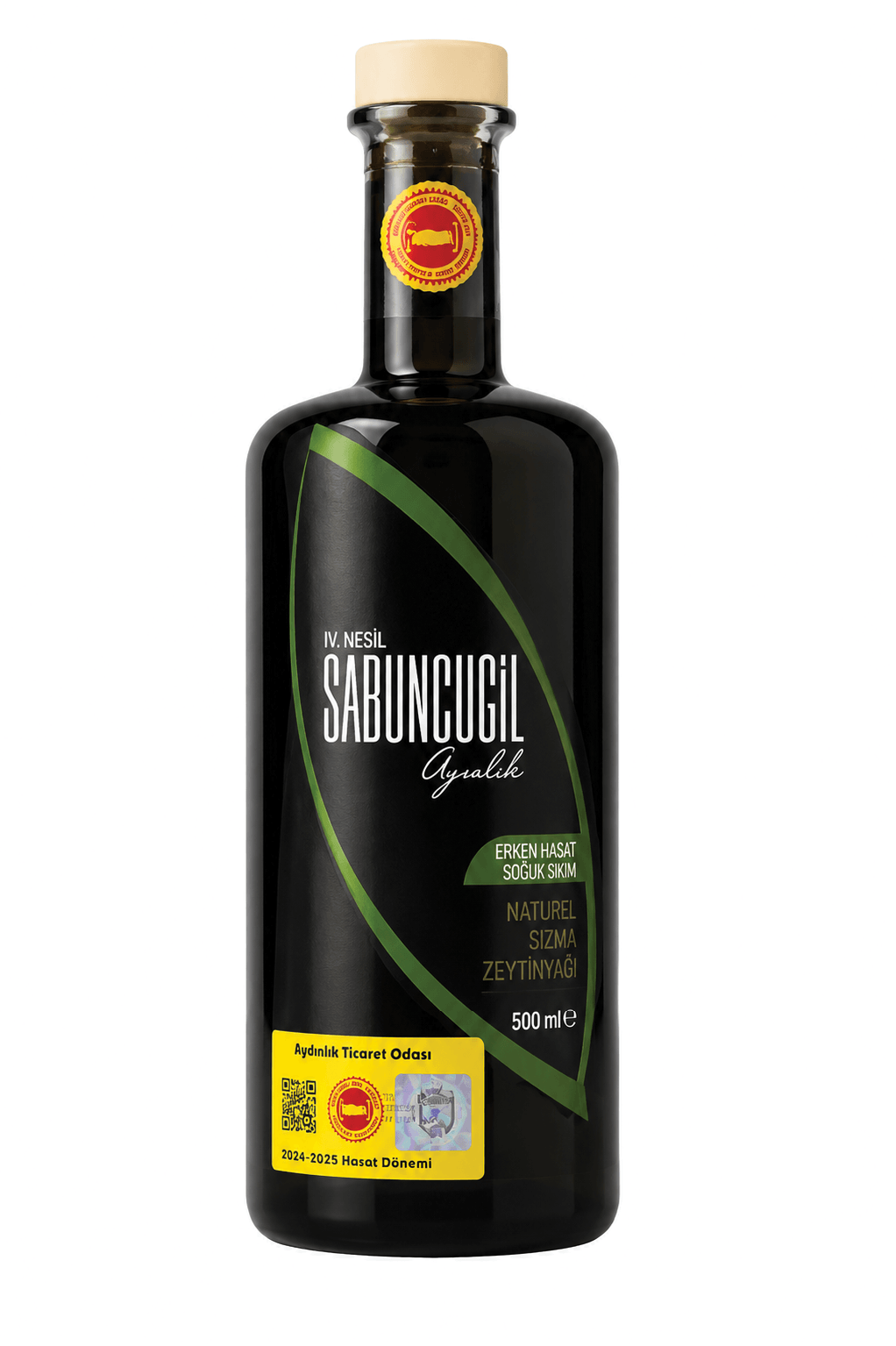 Ayvalık Soğuk Sıkım Natürel Sızma Zeytinyağı (Primula Şişe)
