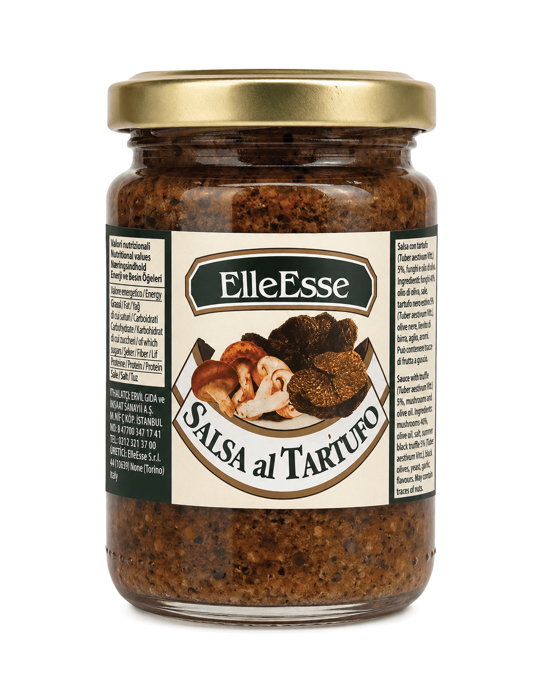 Salsa Al Tartufo Siyah Trüf Ezmesi