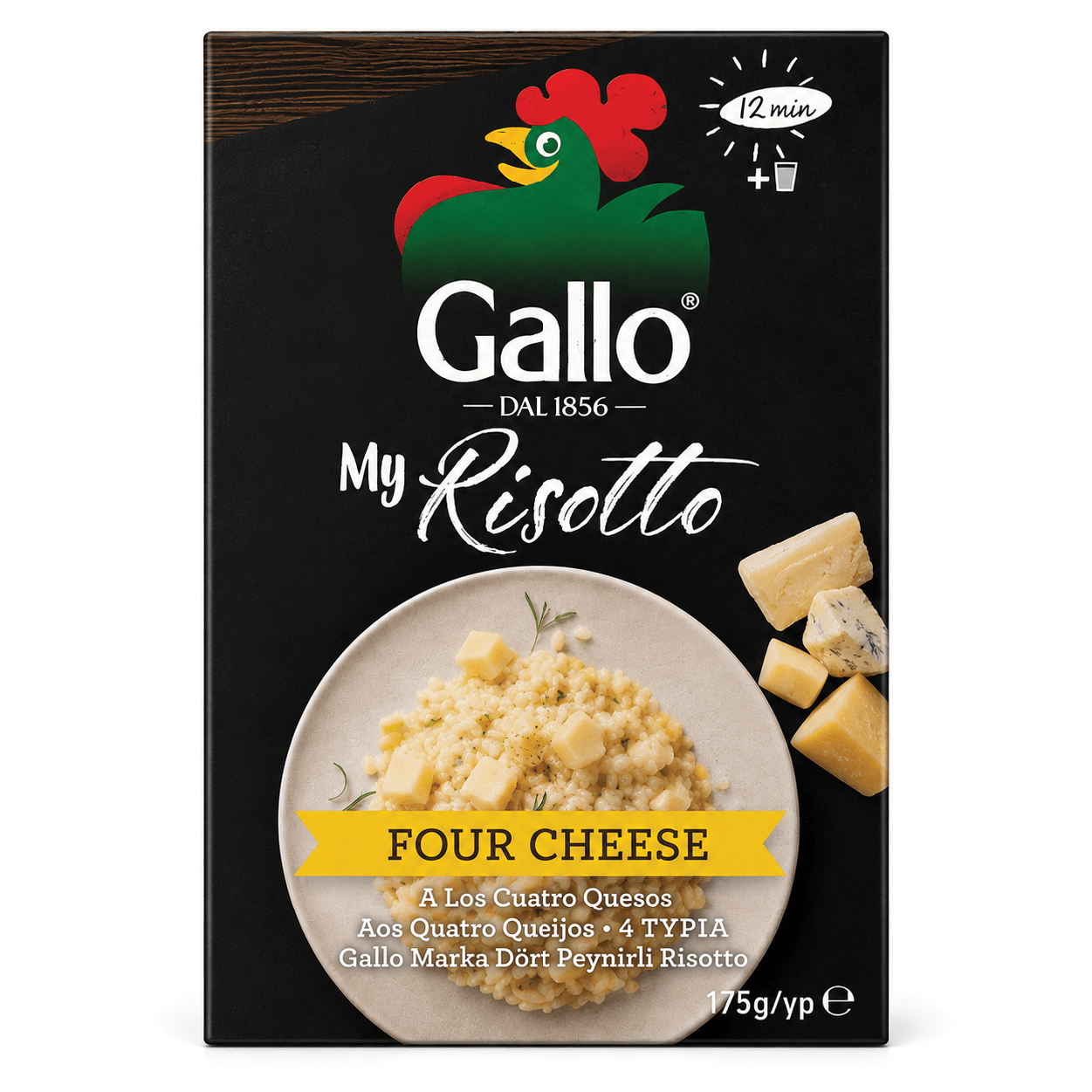 Dört Peynirli Risotto (My Risotto Four Cheese)