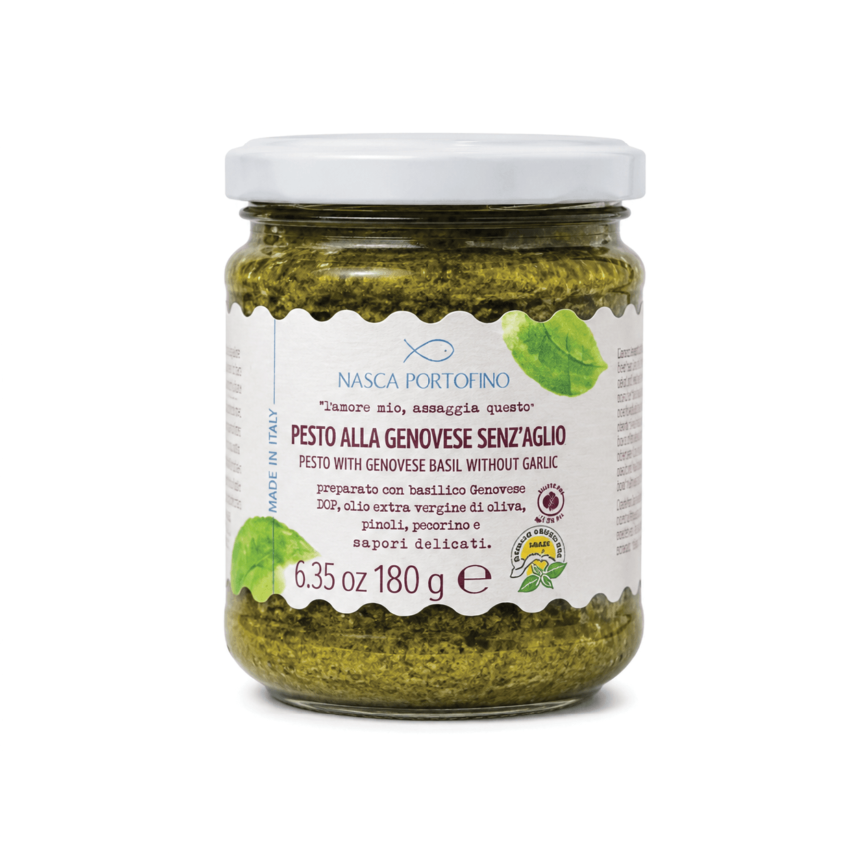 Pesto Alla Genovese Senz'aglio